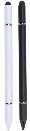 XUMIUZIY Stylet 3 en 1, Haute sensibilité et Précision avec Pointe Disque Transparente et Pointe en Caoutchouc Souple, pour Calendrier Numérique et écrans Tactiles