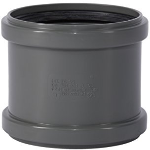 Ostendorf HTsafe Überschiebmuffe DN 125 mm HT-Rohr