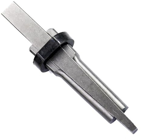 Cuña de piedra resistente: cuña para dividir de hierro de 105 x 16 mm