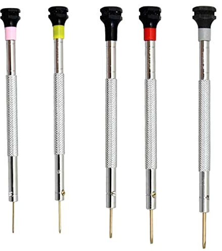 5 Uhrmacher-Schraubendreher antimagnetisch BECO TECHNIC - Uhrenwerkzeuge für die Uhrwerk-Montage