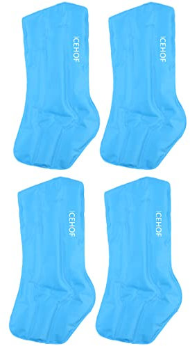 ICEHOF Ersatz-Kühlpads (4X) für Pferdegamaschen - 37 cm x 17 cm - zum Kühlen von Pferdebeinen - Kühlpad Kühlakku Pferd Gelenk Sehnen