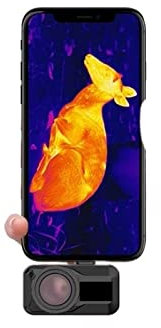 Cámara termográfica Cámara termográfica infrarroja Detector de caza al aire libre Cámara térmica de visión nocturna Teléfono móvil Alta resolución, medición precisa
