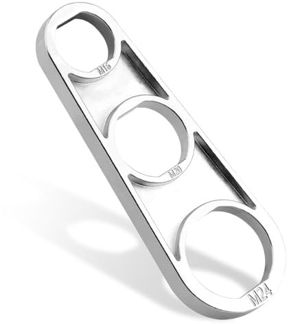 Tongdejing 6-IN-1 Wasserhahn Bubbler, M18/M18,5/M20/M22/M24/M28 Strahlregler Mischdüse Luftsprudler, Mischpatrone Armaturensieb, Honeycomb Auslauf des Wasserhahns verchromt(Silber)