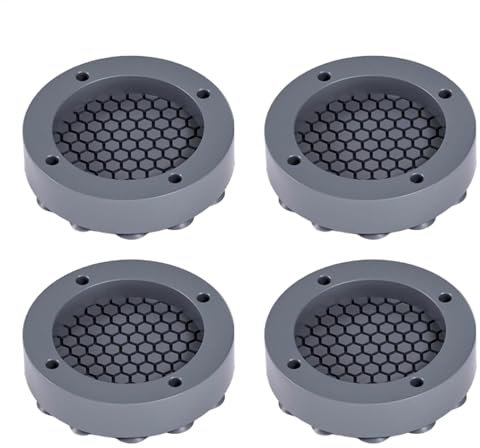 Esterilla estabilizadora antivibración, alfombrilla de absorción de golpes para electrodomésticos, almohadillas antivibración con soporte de peso, alfombrilla de arandela reductora de vibración