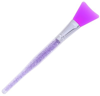 TOVINANNA pennello contorno del naso scrubber cura della pelle spazzola per la protezione solare labbro pennello per maschera per il trucco Viola,porpora