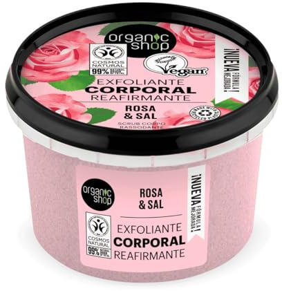 ORGANIC SHOP Exfoliante Corporal - Suave Pearl Rose