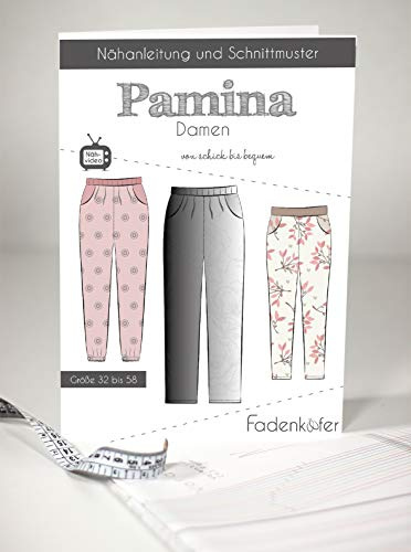 Schnittmuster und Nähanleitung - Damen Hose - Pamina