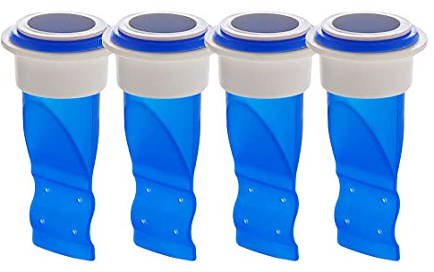 HLZC Clapet Anti-refoulement de Drainage, Valve unidirectionnelle, réglable en Silicone pour tuyaux dans Les Toilettes, la Salle de Bain, la Cuisine (Bleu-4)