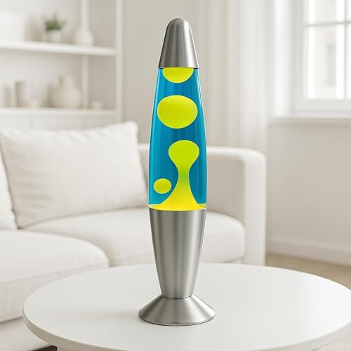 Signes Grimalt - Lampada da tavolo Lava 40 cm blu-giallo 83627