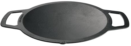 Solo Stove Ranger Wok-topp i gjutjärn, wokpanna, Kokplatta för Ranger eldstad, Öppen spis, Tillagningsyta: 37,5 cm, Djup: 5 cm, Vikt: 5,7 kg