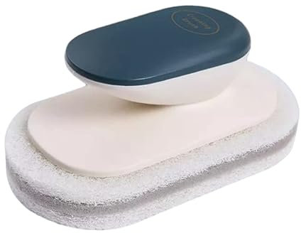 Paty&co éponge à récurer Multi-usages de casseroles, poêles (réutilisables), Accessoires de Cuisine lavables, Utilitaires domestiques (Brosse Vaisselle)