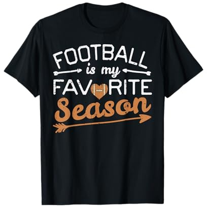 American Football is My Favorite Season Cute Men Women Kids T-Shirt