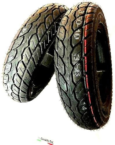 Reifen Allwetter 51J TL Retro Roller A-Line Casabike Reifen Set 3.50-10 & 3.50-10 (M+S) Vorne + Hinten