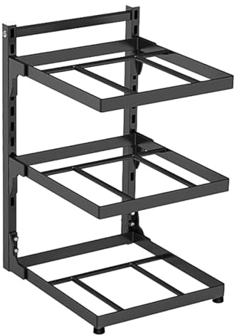 Organizer per mensole sotto il lavello, scaffale multi-livello, organizer per cucina e bagno, soluzione di archiviazione sotto il lavandino, scaffale regolabile, organizer versatile, robusto scaffale