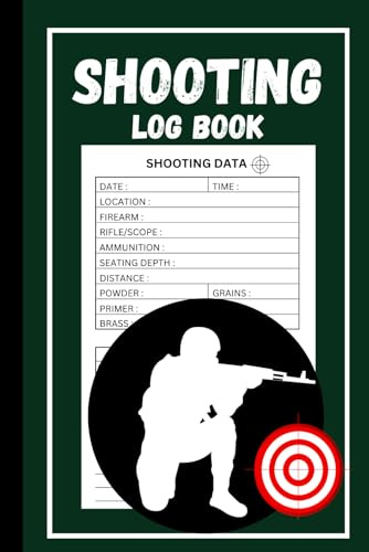 Shooting Log book: Shooting Range Log for Beginners and Professionals | Range Shooting Book | Target Diagrams, Record Shooting data, Sport Shooting ... Blank Shooters Log (Shooting Journal) | 6x9