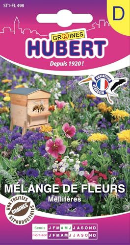 Mélange de Graines de Fleurs Mellifères Pour 1 m² - 1,5 grammes