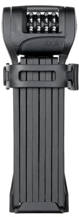 AXA Fold Lite C Combo Cerraduras Plegables Black 100 cm