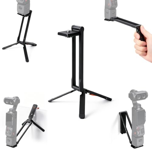 K&F Concept Trépied à Vis 1/4 avec Support d'Extension Mantiscase