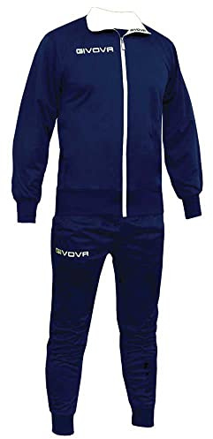 GIVOVA Survêtement Homme Ensemble Deux Pièces( Tuta Torino), bleu/blanc, Taille XL