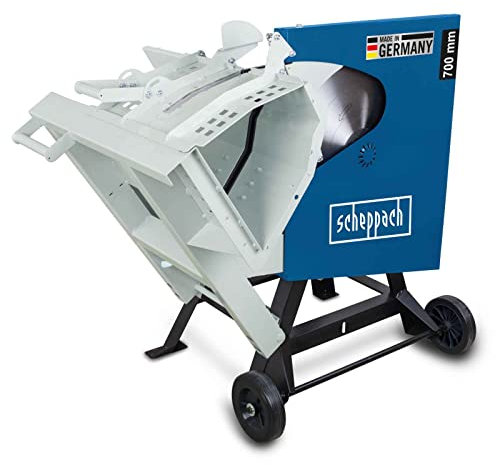 Scheppach Wippkreissäge Brennholzsäge HS720 Wippsäge mit Schutzvorrichtung | 230V Anschluss | 3000W Leistung | Sägeblatt Ø 700mm | Schnitthöhe 60-240mm | Scheitholz 370 x 240mm | Wendeschnitt 250 mm