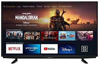 Grundig Vision 7 - Fire TV (50 VAE 70) 127 cm (50 Zoll) Fernseher (Ultra HD, Alexa-Sprachsteuerung, HDR) [Modelljahr 2020]