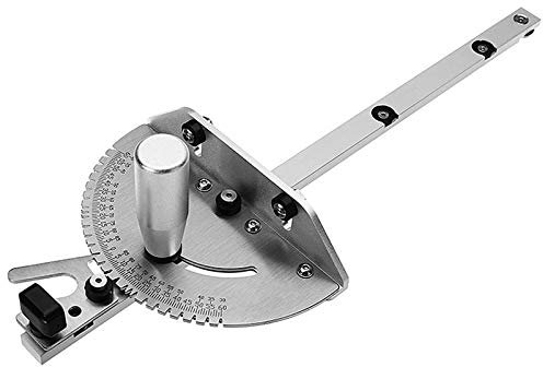 Gehrungslehre Für Tischsäge, 450Mm Gehrungslehre Miter Gauge Für Tischsäge/Router Sägen Zubehör Herrscher, Sägezubehör