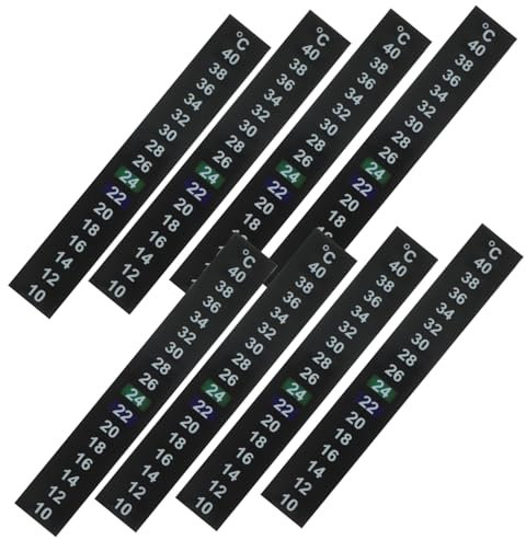 Hemobllo 15pcs Thermometer Sticker- Degree Celsius Traditional Temperature Display -on Thermometer for Fermenting, Brewing, Wine, Beer, Kombucha or Aquariums
