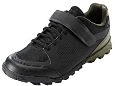 VAUDE Downieville Low Unisex MTB Shoes, Lightweight All-Mountain Cycling Shoe, SPD Compatible, Breathable, Water and Dirt-Repellent, Ideal for MTB & Gravel, khaki, 10