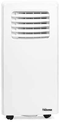 Climatiseur mobile Tristar AC-5477-3-en-1 - Rafraîchit, ventile, déshumidife - 7 000 BTU - 2,05 kW