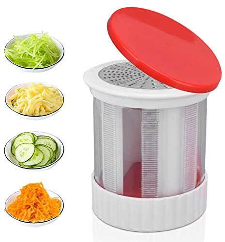 Moulin à Beurre, Râpes à Beurre Moulin à Râper Râpe à Fromage Manuelle en Acier Inoxydable, 9 x 9 x 10cm