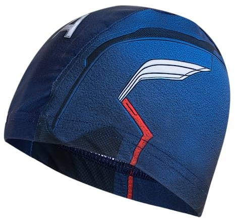 IMSPIRA Gorro Natacion Tela Antifaz Superheroe Unisex Niño S Gorro Piscina Hombre Mujer Tela Acuagym Accesorios Carvico Italia Colores Brillantes Gorros Natacion Originales