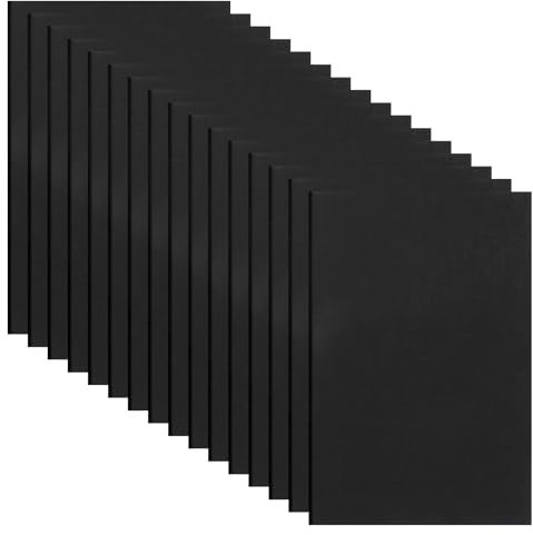 jwogngls 16 Stuck Steifer Filz, 2mm Dickes Filz zum Basteln, 20 x 30cm Weicher Bastelfilz zum Basteln, Filzblätter für Handarbeit DIY-Nähprojekt Party Dekorationen