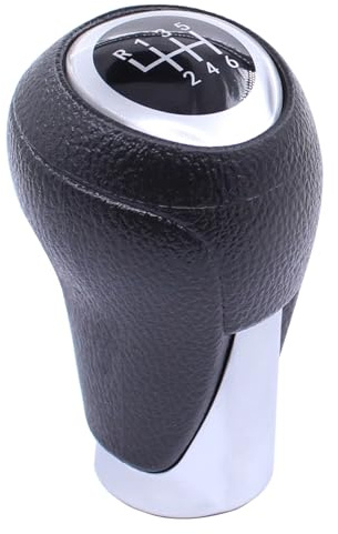 ApplianPar Gear Shifter Shift Knob Head Lever Leather for Mazda 3 6 CX-5 2014-2017 Manual 6 Speed