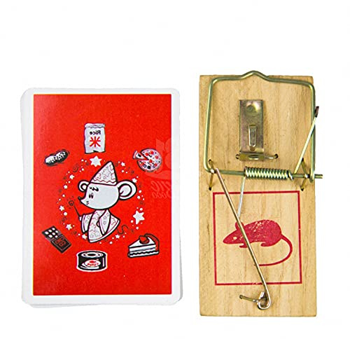 Magic Card Tricks Card in Mousetrap
