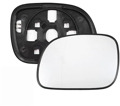 Byte av sidospegel För Dodge För Grand För Caravan 2001-2007 Bil Bakåtblick Förarsidan Uppvärmd Spegelglas Med Stödplatta Dörr Wing Spegel Glas