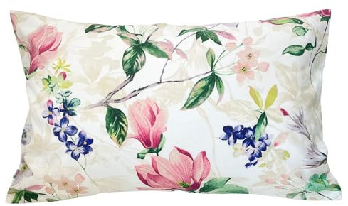 HOUSE ART LIFE Kissenbezug 40x60 cm – 100% Baumwolle, weich & atmungsaktiv, mit Reißverschluss, ideal zum Schlafen, für Bett & Schlafzimmer, pflegeleicht, ohne Füllung | Viele Bunte Muster