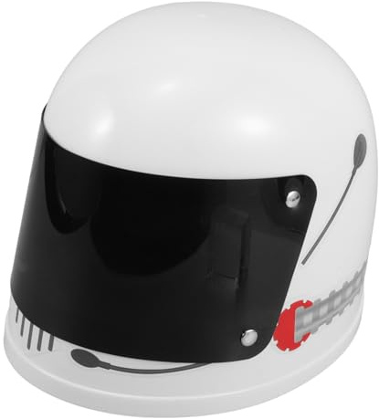 Toyvian Cappello da astronauta, casco spaziale per bambini, costume da astronauta, per bambini, casco da astronauta, casco da bambina, casco da bicicletta, accessorio per casco di Halloween, in