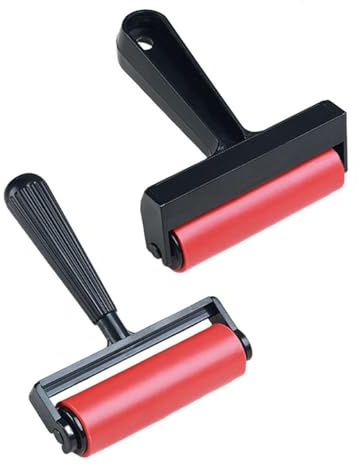 COACOM Herramientas De Rodillos De 2 Piezas, Accesorios para La Artesanía De Bricolaje, Herramientas De Pintura De Diamantes De Imitación, Herramientas De Rodillos De Plástico.