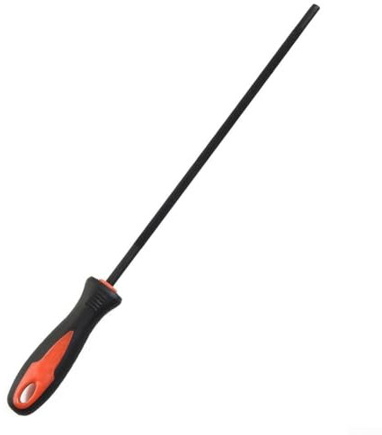 Lime à chaîne de tronçonneuse de qualité professionnelle avec lame ronde en acier à haute teneur en carbone compatible avec différentes tailles (5,5 mm)