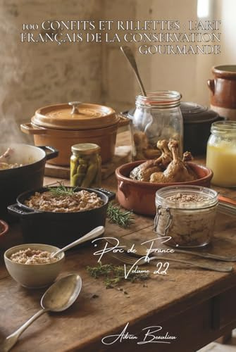 100 confits et rillettes : l'art français de la conservation gourmande: Graisse, sel, temps... les techniques d'antan qui subliment