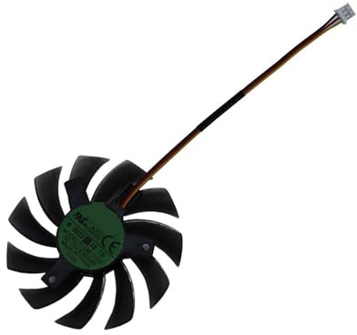 T128010SM, 3 pines, 3 líneas, ventilador for tarjetas gráficas, for GT 1030 2GB OC, GV-N730,GV-N610AX-1GI, refrigeración de vídeo VGA GPU