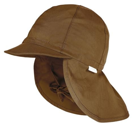 maximo Mini Boy-Schildmütze Nackenschutz, UV 49 Cork Washed