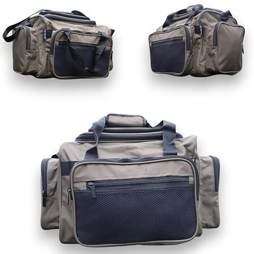 LIDSTERS Green Carp Coarse Fishing Tackle Bag Holdall Quality Bag Medium