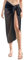 MELLIEX Strand Wrap Sarong, Damen Pareo Lang Wickelrock Strand Sommer Bikini Cover Up Strandtuch Sexy Sarong Tuch, Schwarz
