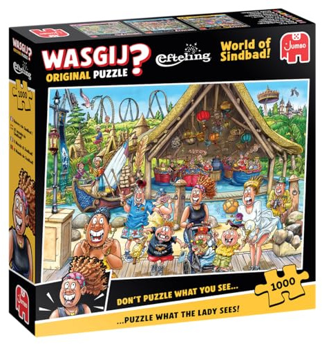 Wasgij Efteling - World of Sindbad - Puzzle 1000 Teile