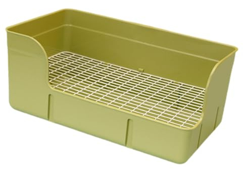 Stgfyxgs Toilettes pour Lapins, Bac à Litière, Fournitures pour Animaux, Vert