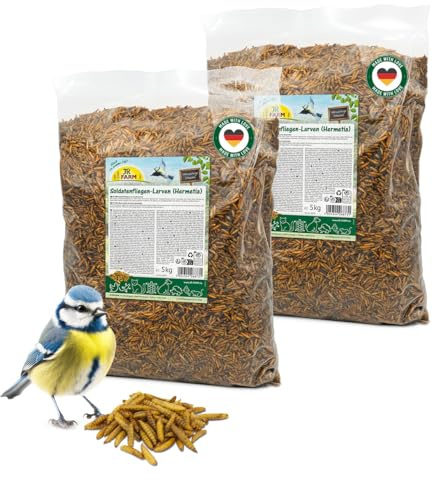 JR Farm Garden Hermetia/Larvas de Mosca de Soldado 10 kg