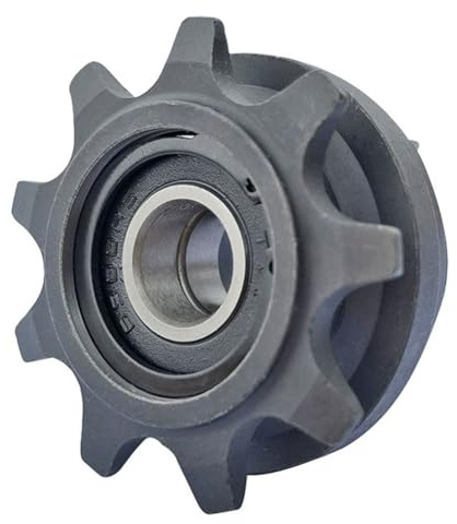 Opatiny Rueda de inercia de una sola velocidad de 9 dientes 412 bicicletas plegables de aleación de aluminio y construcción de acero, apertura de 1012 mm, platos M35 x 125-30T