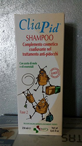 CliaPid Shampoo - Complemento cosmetico coadiuvante nel trattamento anti-pidocchi