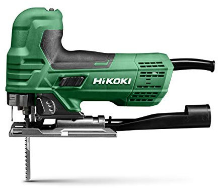 HIKOKI CJ90VAST2WAZ Seghetto alternativo CJ90VAST2 (in valigetta di trasporto), sega elettrica (90 mm), 240 V